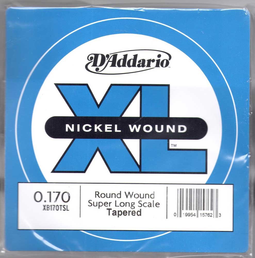D'Addario XB170TSL Strong Nickel Wound Bass Guitar Strings — image 1