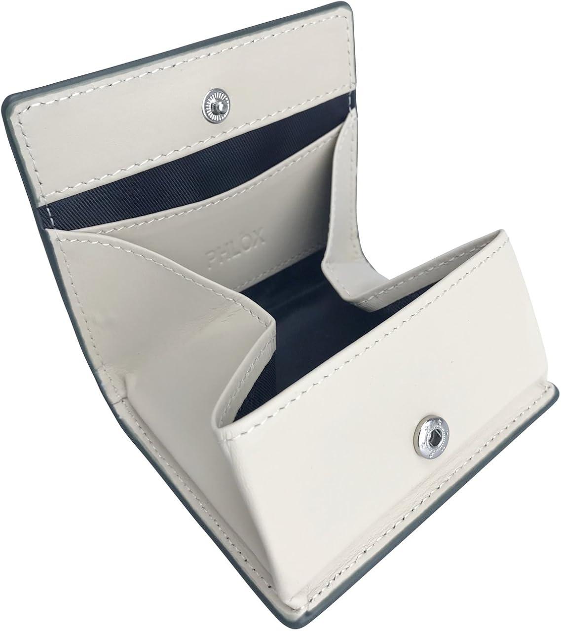 Amazon [フロックス] 財布 小銭入れ ボタン式 ボックス型