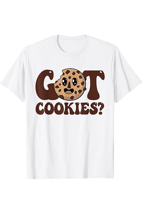 Amazon.com: Got Cookies Chocolate Chip Cookie Premium T-Shirt 