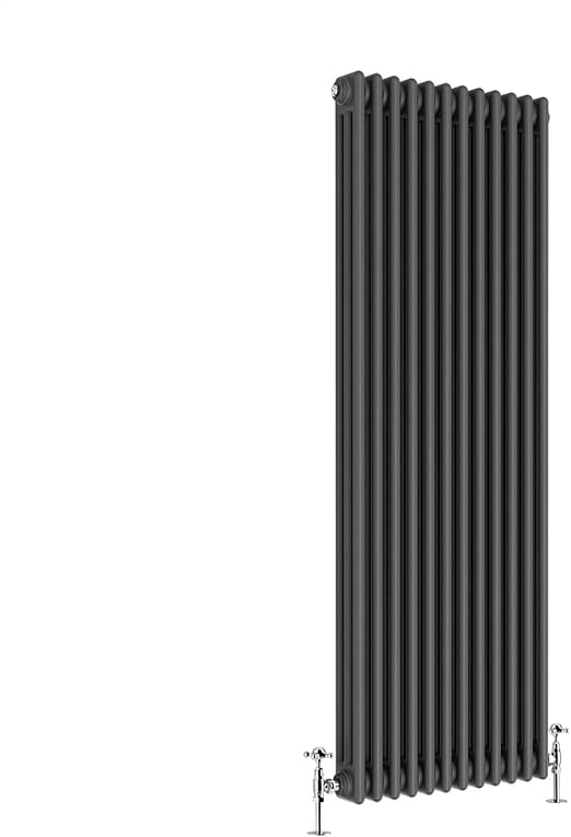 Nrg Traditioneller Colosseum Badezimmerheizkorper Gusseisen 1800 Mm Anthrazit Amazon De Baumarkt