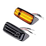 Astra Depot Dark Smoked Lens Amber LED Side Marker