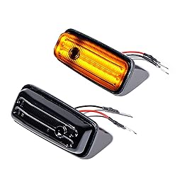 Astra Depot Dark Smoked Lens Amber LED Side Marker