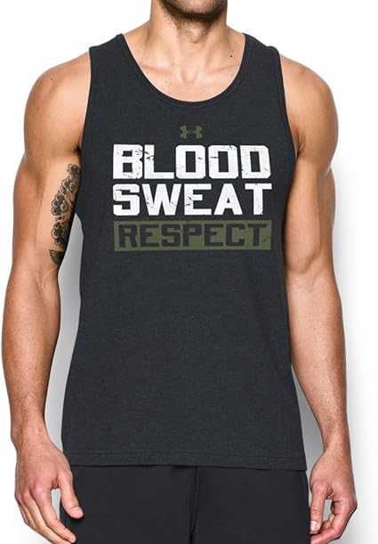 under armour rock blood sweat respect