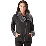 Balencia Faux Fur Collar Fleece 