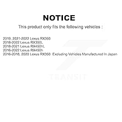 CMX Front Rear Ceramic Brake Pads Kit Replacement