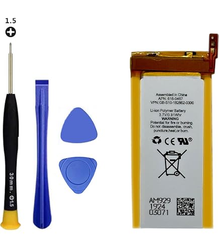 Amazon.com: iFixit Battery Compatible with iPod Nano (5th Gen) : Electronics