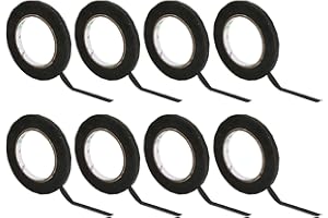 NATUDECO 10 Rolls Nail Art Adhesive Tape UV Protection Nail Tape Manicure Protective Nail Art Tape Roll for Prevent Tanning, 2000 x 1cm