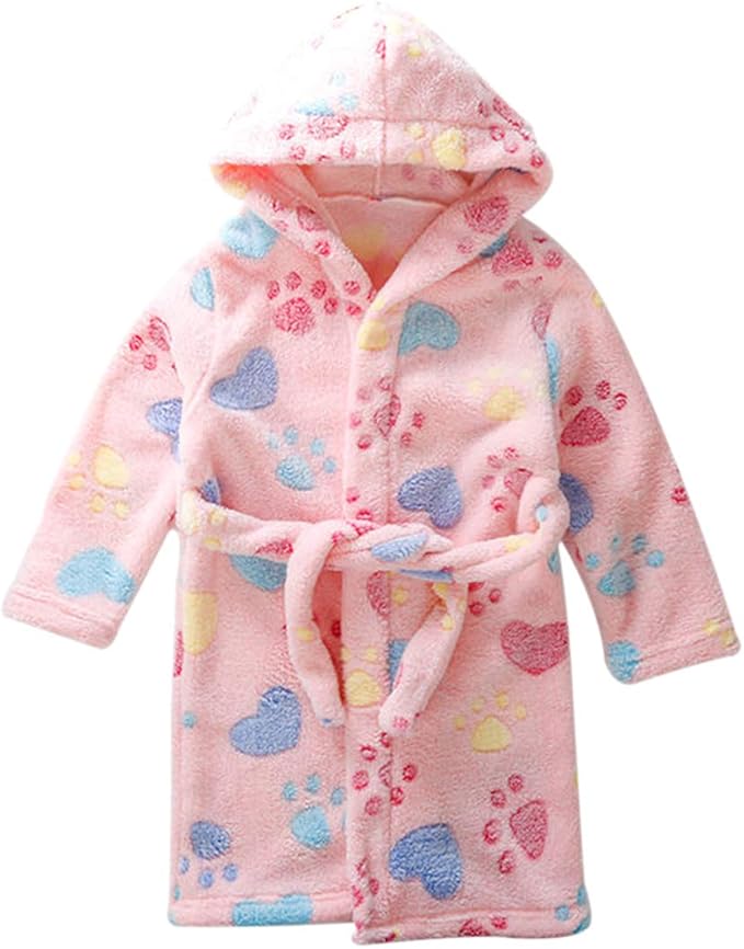 DEBAIJIA Baby Bathrobe 014T Child Housecoat Kid Dressing Gown Toddler Nightclothes Toweling