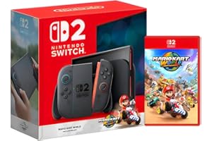 Nintendo Switch 2 Y Juego Fisico Mario Kart World Bundle (Internacional)