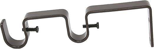 Amazon Com Urbanest Double Curtain Rod Bracket For 3 4 Or 5 8