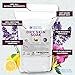 Dry Skin Bath Salt 32 Ounces (2 Lbs) Epsom Salt with Natural Geranium and Lavender Essential Oils Plus Vitamin C in BPA Free Pouch with Easy Press Lock Seal Made in USA