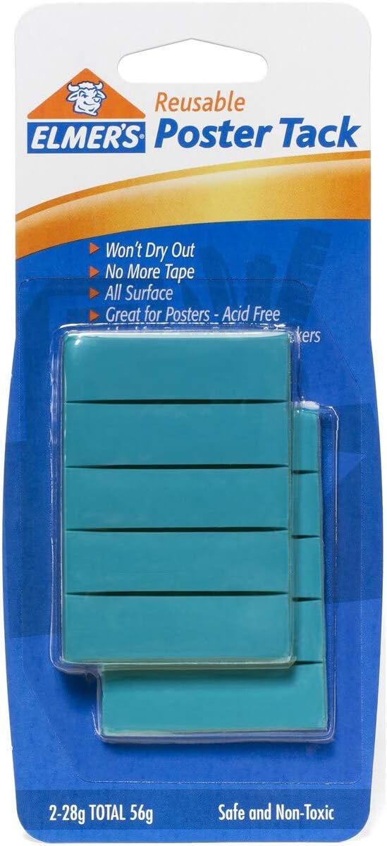 Elmers/xacto Elmer's E1531 Reusable Poster Tack