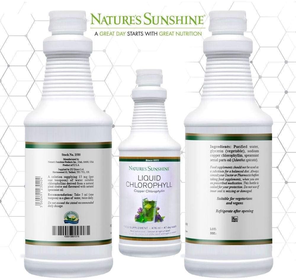 Liquid Chlorophyll with Natural Spearmint Oil Multipack (4x476 ml), 476 g (Pack of 4) - Image 3