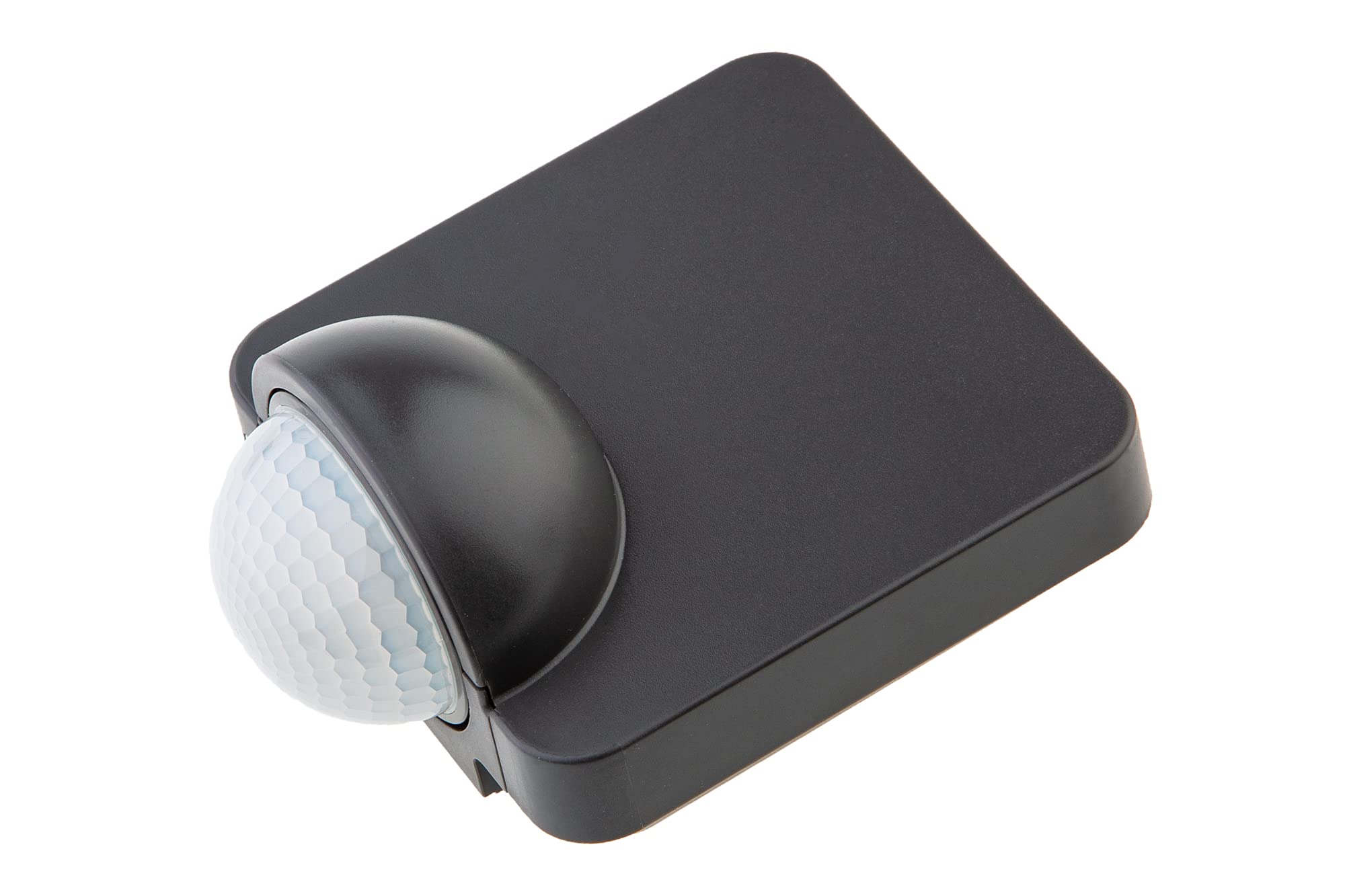 Huber Motion Sensor 80, Infrared, 180°, IP65, 1200W, Indoor/Outdoor, Anthracite, MOTION_DETECTOR_DEVICE, Black