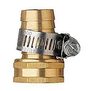 Orbit 5/8 Female Aluminum Water Hose Repair Kit w/ Hose Clamp