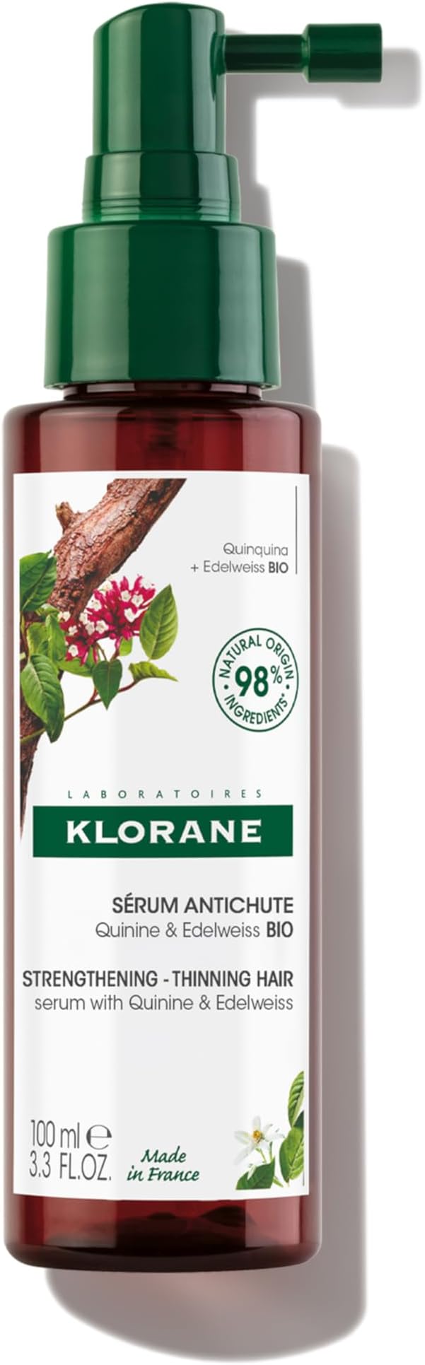 Klorane Quinine Force Keratine 125ml - Anti-Hall Effect Serum