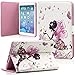 Dteck iPad Mini 1 2 3 Case - Slim Fit Folio Stand PU Leather Case with Auto Wake/Sleep, Pocket and Card Slots Smart Protective Cover for Apple iPad Mini 1/ Mini 2/ Mini 3/ Mini 4, Butterfly Girl