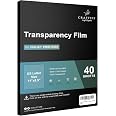 Ohp Clear Printable Transparency Film 8.5 x 11 Inches for Overhead ...