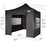 Maximus Heavy Duty Pop Up Gazebo 3m x 3m Commercial Market Stall view 7