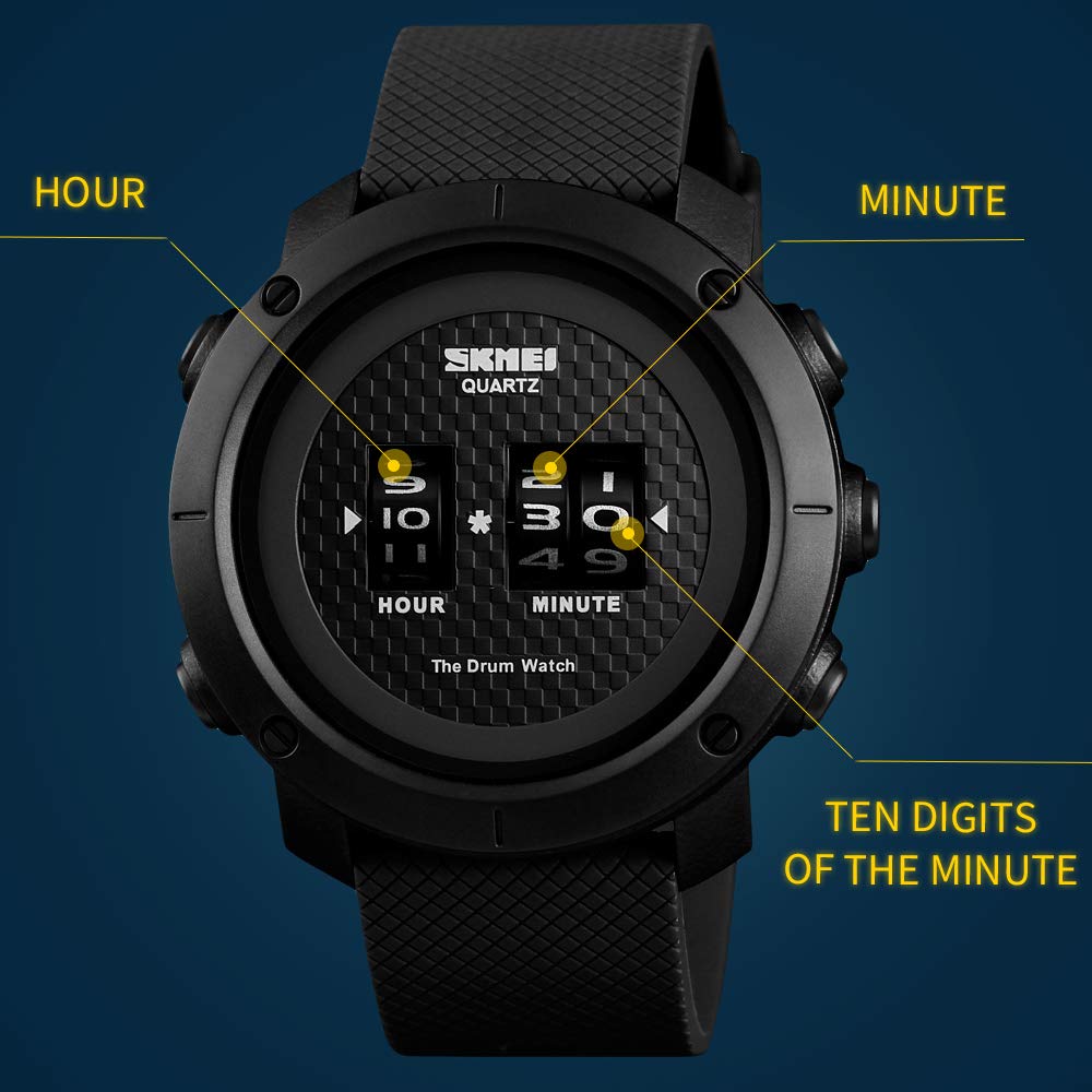 skmei drum watch