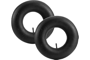 NIGOOLATA 13x5.00-6 Inner Tubes with Straight Valve Stem(2 Pack) - Heavy Duty 5.00-6 Replacement Tire Tubes for Razor Dirt Quad, Lawn Mowers, ATVs, Dirt Bikes
