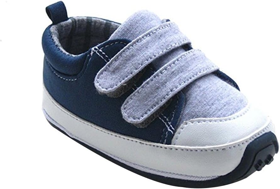 Kuner Baby Boys Girls Cotton Rubber Sloe Outdoor Sneaker First Walkers Shoes