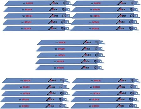 Bosch Rm918 25 Pack 9 Inch 18t Metal Cutting Reciprocating Saw