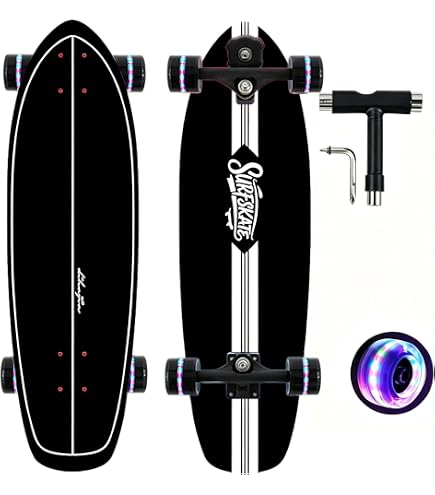 Amazon.com: Carver Super Snapper Surfskate Complete Skateboard (28