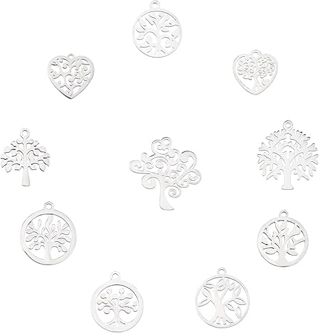 Amazon Co Jp Unicraftale 約10個 10種 ステンレス チャーム 樹木チャーム 生命の木 木チャーム 透かしパーツ アクセサリートップ ステンレス色 可愛い メタルチャーム 金属チャーム ネックレスパーツ ジュエリー作り ネックレスブレスレット ピアスパーツ アクセサリー Amazon Co Jp Unicraftale 約10個 10種 ステンレス チャーム 樹木チャーム 生命の木 木チャーム 透かしパーツ アクセサリートップ ステンレス色 可愛い メタルチャーム 金属チャーム ネックレスパーツ ジュエリー作り ネックレスブレスレット ピアスパーツ アクセサリー