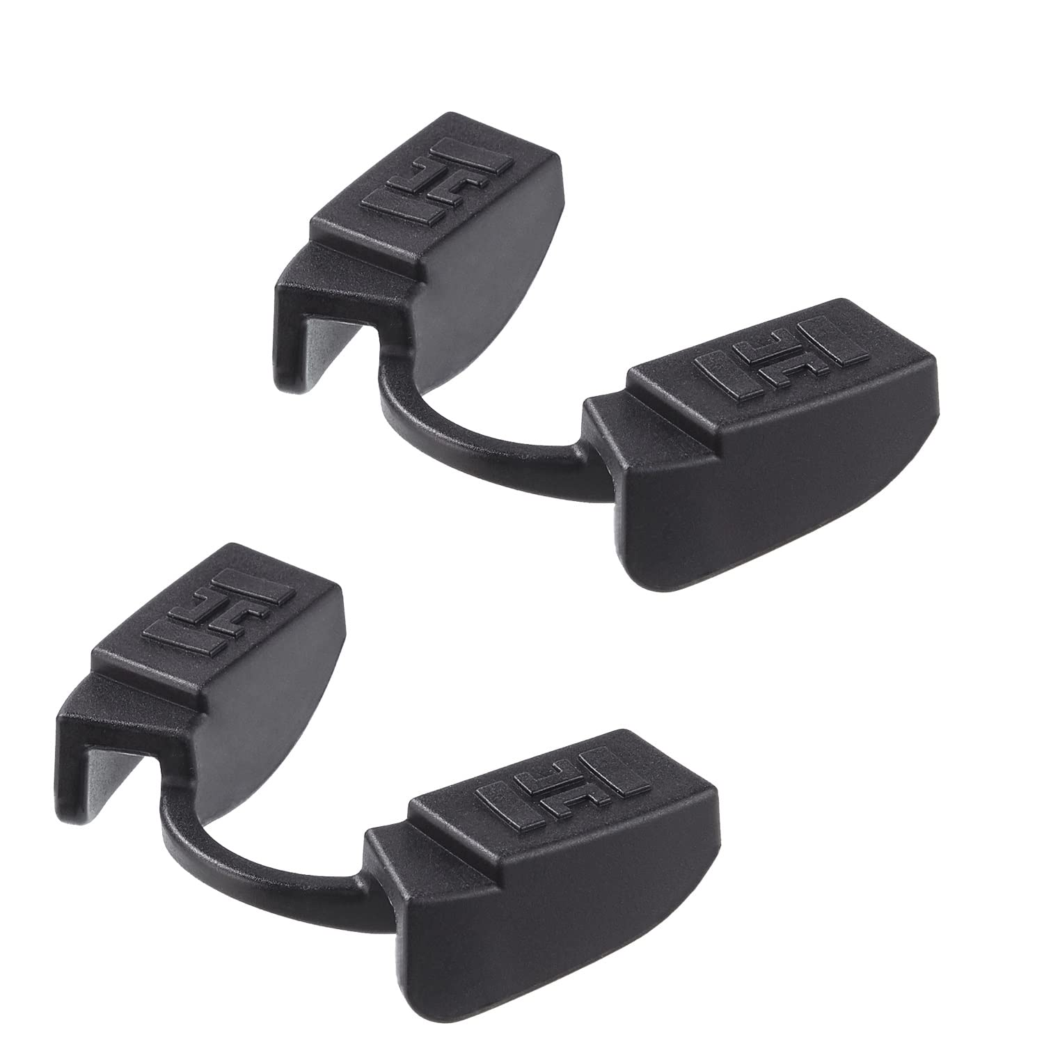 Powerlifting Mouthguard for All Strength Training Sports, Fitness Mouthpiece with Slim Design,Perfect Protective Gear in Gyms (2 Pack Black)