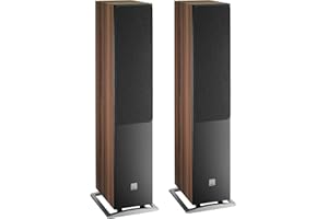 Dali Oberon 7 Floor Standing Speakers - Dark Walnut (Pair)