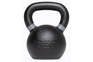 REP Fitness Kettlebell Set and Singles, 4kg to 24kg, 9lb to 53lb Range, Adjustable Weight, Cast Iron, Strength Exercise Training, Home Gym, Power Workout Equipment, Free Weights, Dumbbell Alternative