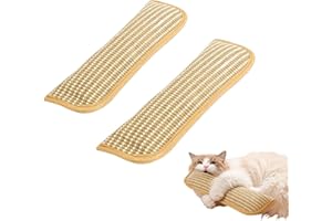 Catnip Toys for Indoor Cats - Cat Toys Pack of 3, Sisal Scratching Pad, Bite Resistant Kitten Teething Toys, Interactive Cat 