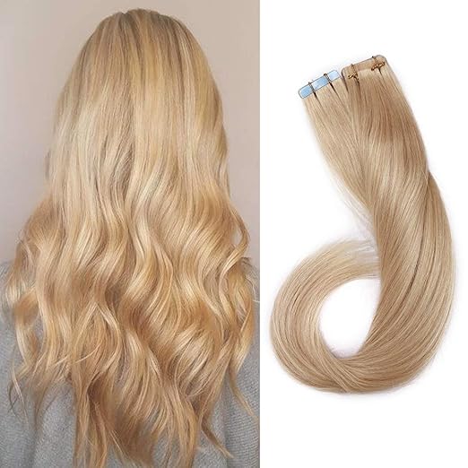 Haarteile Echthaar Tape Extensions Echthaar Klebe Haarverlängerung Tape