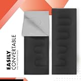 azark Premium Double Sleeping Bag 350GSM Waterproof 4 Seasons Black view 4