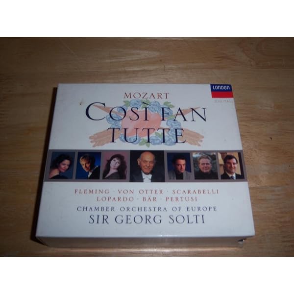 Amazon.com: Mozart - Cosi Fan Tutte / Muti, Dessi, Ziegler, Teatro