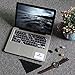 Keyboard Cover for Macbook Air 13, Macbook Pro 13” 15”(2012-2015 model) , iMac Wireless Keyboard (Marble Black)