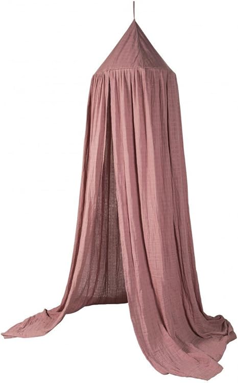 Ciel de lit bébé vieux rose Clearance