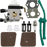 Dalom FS55R Carburetor Air Filter for STIHL FS55 KM55 FS46 FS45 FS38 FS55C FS55R FS55RC KM55C KM55R KM55RC String Trimmer Brushcutter