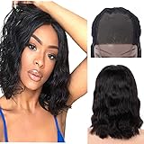 4x4 Lace Frontal Body Wave Wig Brazilian Remy Virgin Human Wigs with Baby Hair Glueless Top Lace Wigs Pre Plucked Hairline Natural Color