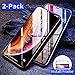 Ainope [2-Pack] Screen Protector for iPhone Xs/iPhone X,[Alignment Frame] iPhone Xs/iPhone X Tempered Glass Screen Protector Case Friendly for Apple iPhone 10 5.8-inch (2017&2018) Anti-Fingerprint