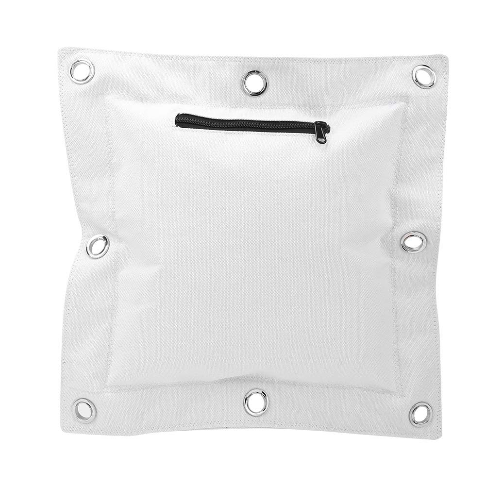 Hapivida Wing Chun Wall Target Training Boxing Canvas Punch Empty Sand Bag with Zipper for Kung Fu Muay Thai Sanda(L)