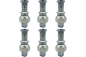 Boursin 6 Wheel Nuts & Studs LH Rear Wheel for Isuzu NPR NQR NPR-HD NRR Reach GMC/Chevy W3500 W4500 W5500 1998-2021