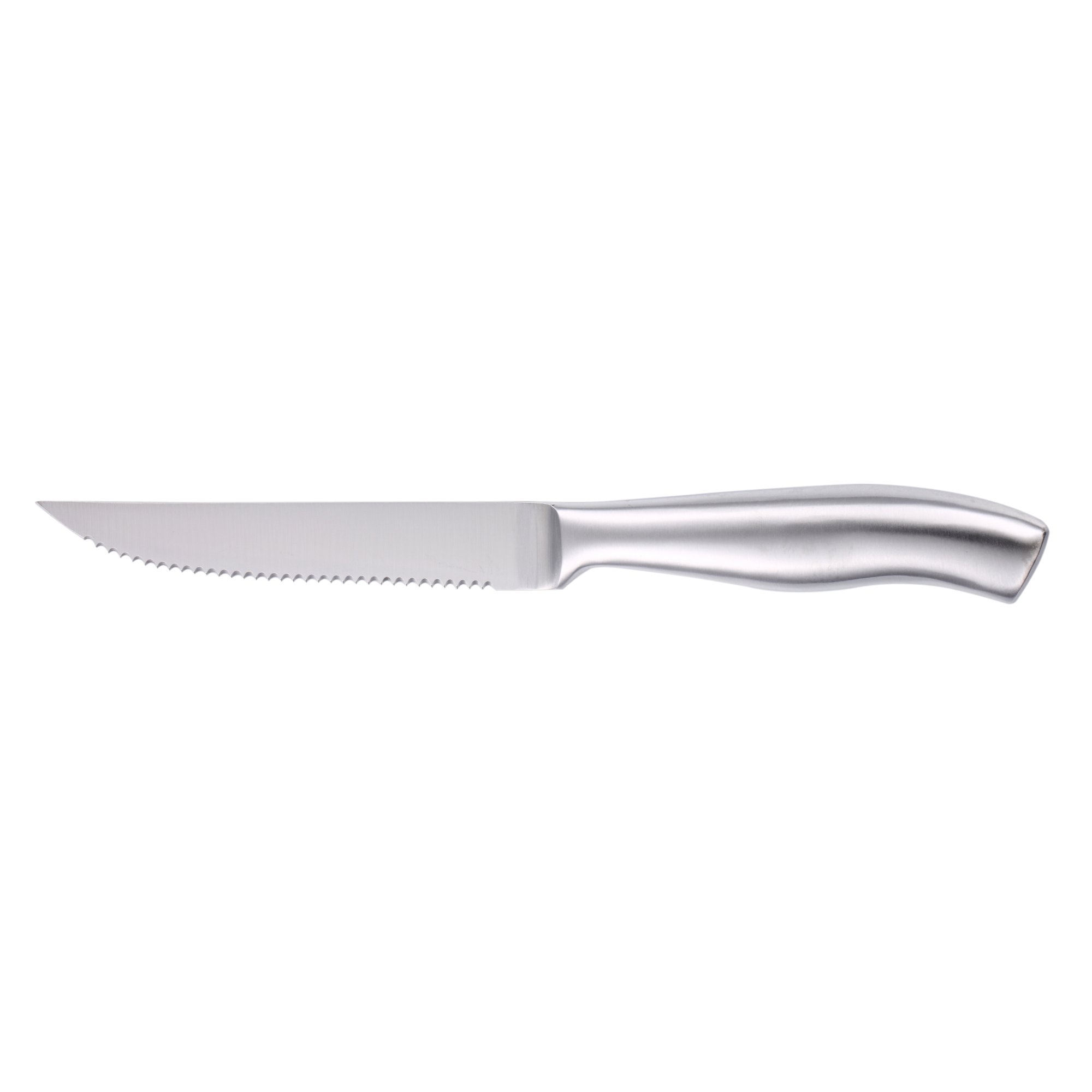 isheTao Set Steak Knives Set of 6 Serrated Stainless Steel,Dishwasher