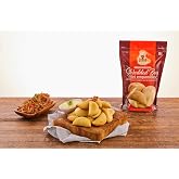 DELE FOOD Shredded Beef Mini Empanadas, 1 oz (24 Units) &ndash; Gluten-Free Frozen Appetizer with Cornmeal Dough and Shredded Beef &ndash; Pre-Cooked and Ready to Heat in Oven or Air Fryer &ndash; Great Snack or Meal
