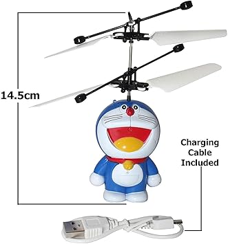 doraemon rc helicopter with infrared sensor