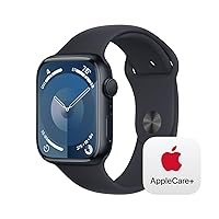 Apple Watch Series 9 GPS 45mm Midnight Aluminum Case with Midnight Sport Band - S/M with AppleCare+ (2 Years) Apple Watch Series 9 GPS 45mm Midnight Aluminum Case with Midnight Sport Band - S/M with AppleCare+ (2 Years)