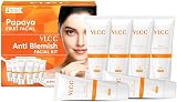 VLCC Papaya Fruit Facial Kit for Glowing Blemish Free Skin - 60g view 3