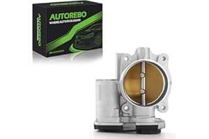 AUTOREBO Electronic Throttle Body Assembly Fit for Buick Allure Lacrosse Cadillac CTS SRX STS Chevrolet/Chevy Camaro Equinox GMC Terrain 3.0L 3.6L V6, Replace # 12604075 S20018 12634371 TB1044 12604075