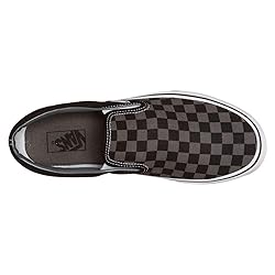 Vans Men's Trainers, Black Pewter Checkerboard, 6 us